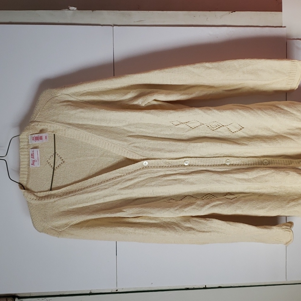 Long Knit Cardigan with Belt